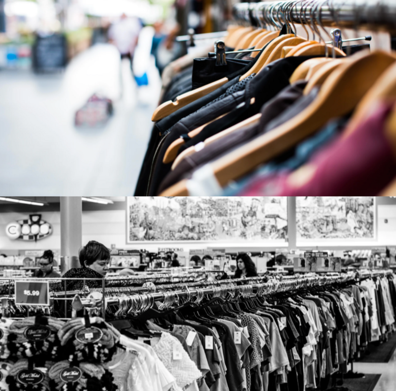 What's the Difference Between Charity Shops and Vintage Stores?