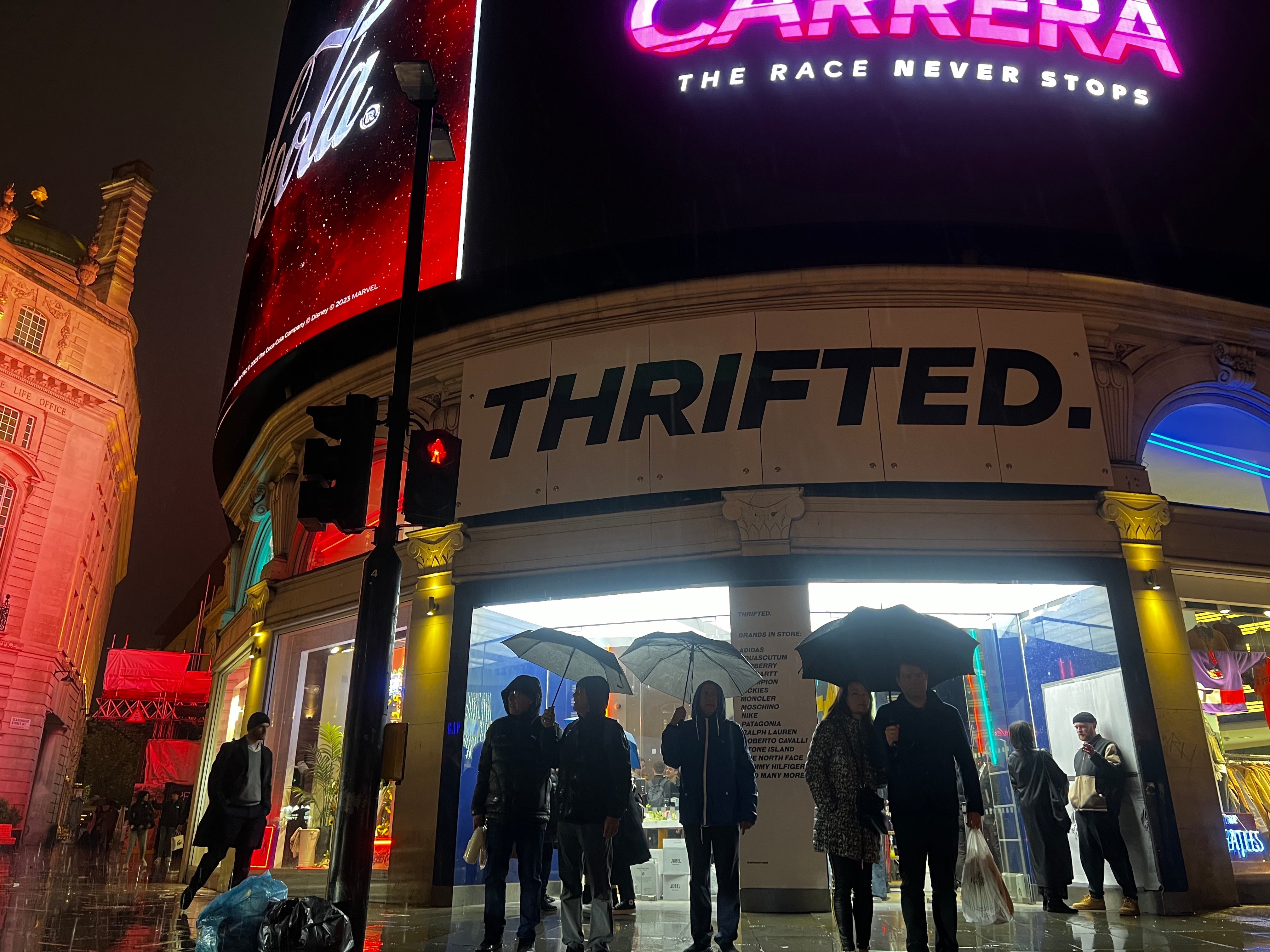 We Disrupted Piccadilly Circus ♻️