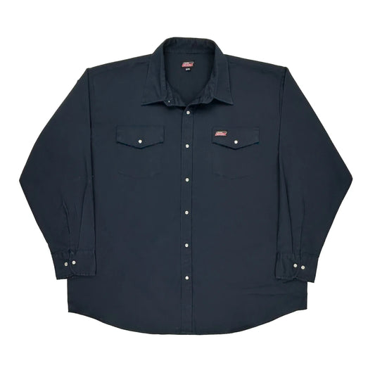 Workwear Dickies Shirt - 2XL Navy Polyester Blend