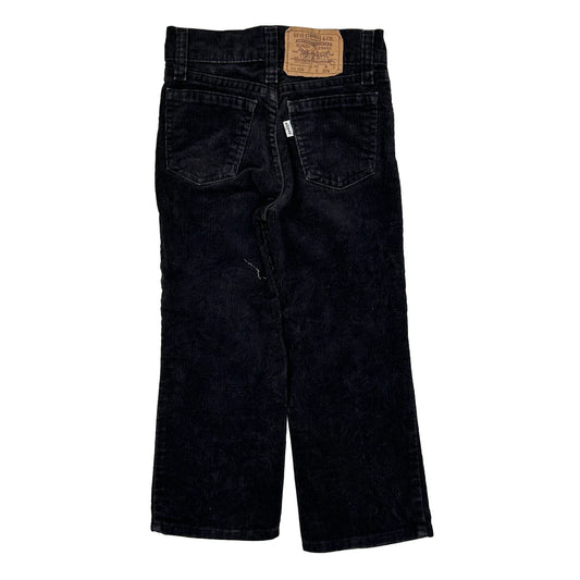 Age 5 Levis Jeans - XS Black Cotton Blend