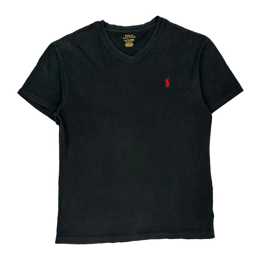 Polo By Ralph Lauren T-Shirt - Small Black Cotton