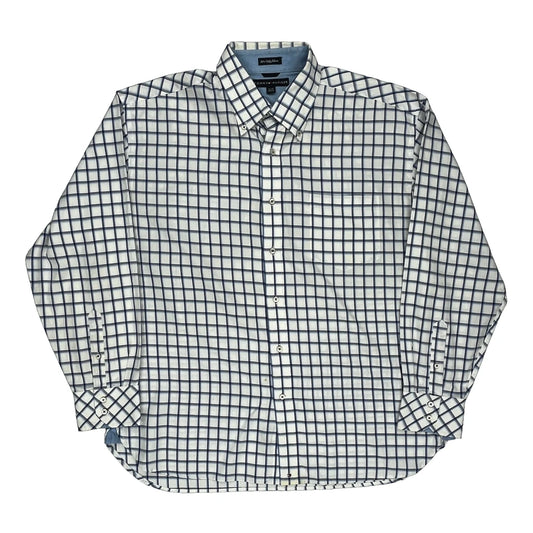 Tommy Hilfiger Checked Shirt - XL Blue Cotton