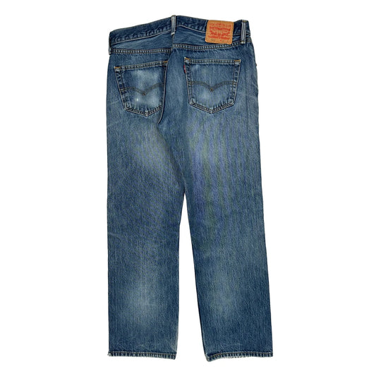 501 Levis Jeans - 32W 29L Blue Denim