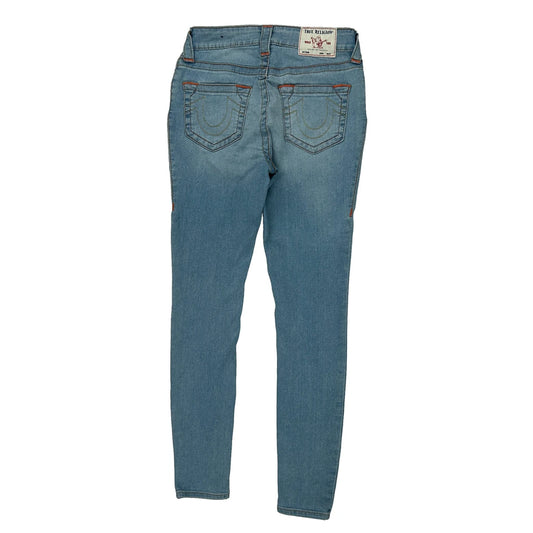 True Religion Skinny Jeans - 26W UK 6 Light Wash Denim