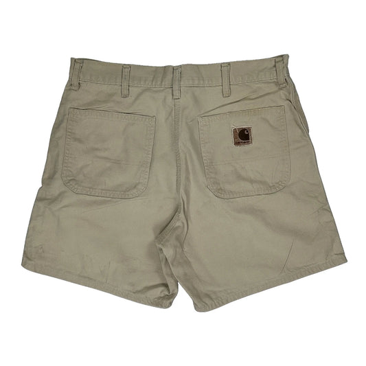 Carhartt Shorts - 34W 6L Beige Cotton