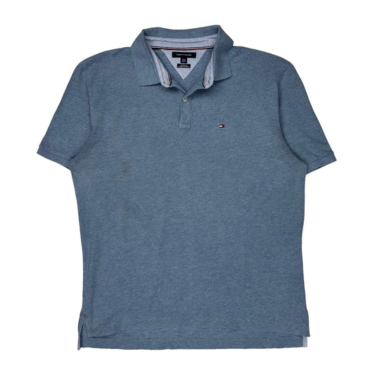Tommy Hilfiger Polo Shirt - XL Blue Cotton