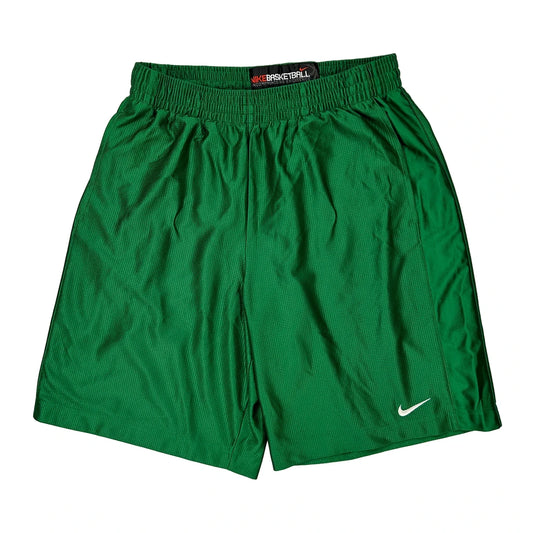 Nike Sport Shorts - Large Green Polyester