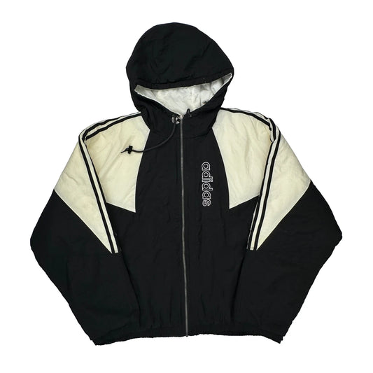 Adidas Windbreaker - XL White Polyester