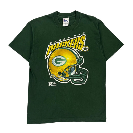 Green Bay Packers Pro Player Nfl T-Shirt - Large Green Cotton