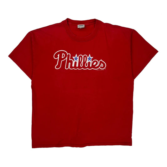 Phillies Lee Sport Mlb T-Shirt - XL Red Cotton