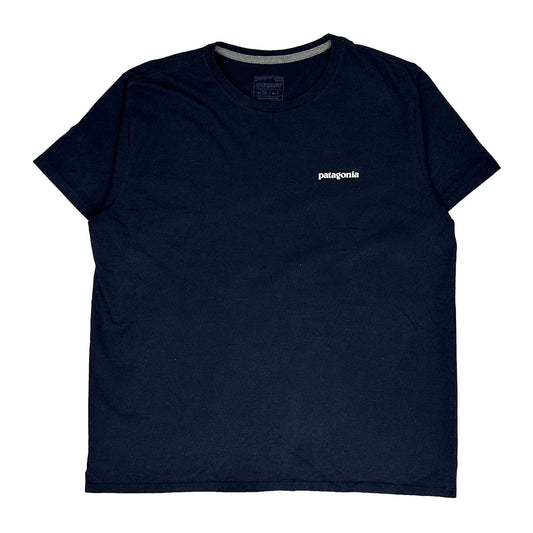 Patagonia T-Shirt - XL Navy Cotton Blend