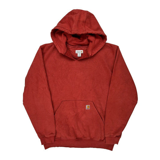 Carhartt Hoodie - XL Red Cotton Blend