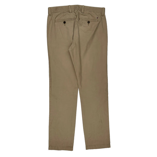 Tommy Hilfiger Chinos - 30W 32L Beige Cotton