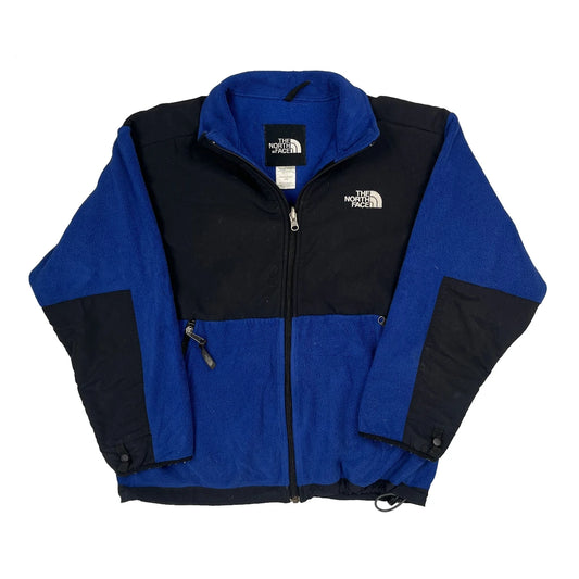 Vintage The North Face Fleece Jacket - Large Blue Polyester