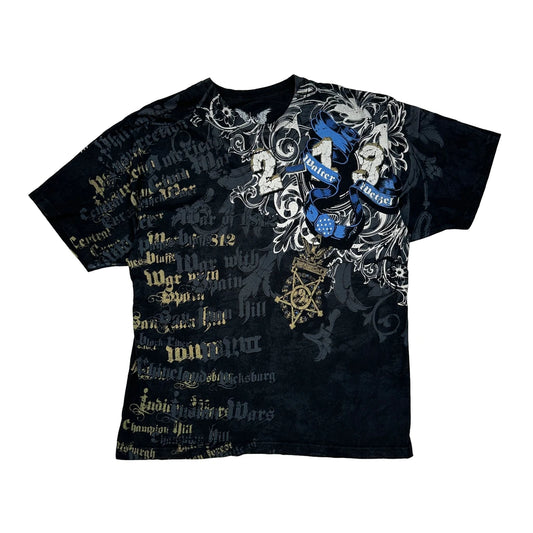 Apprime Graphic T-Shirt - XL Black Cotton