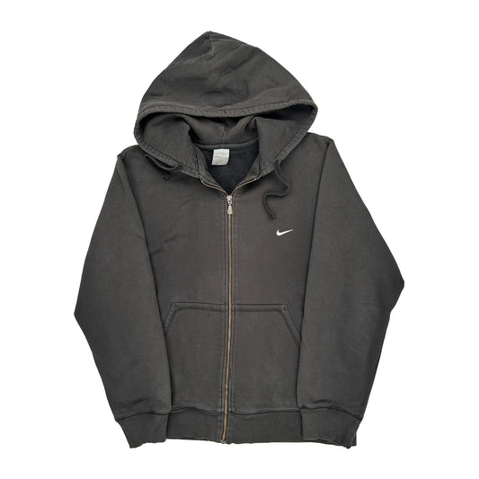 Nike Hoodie - Large Black Cotton