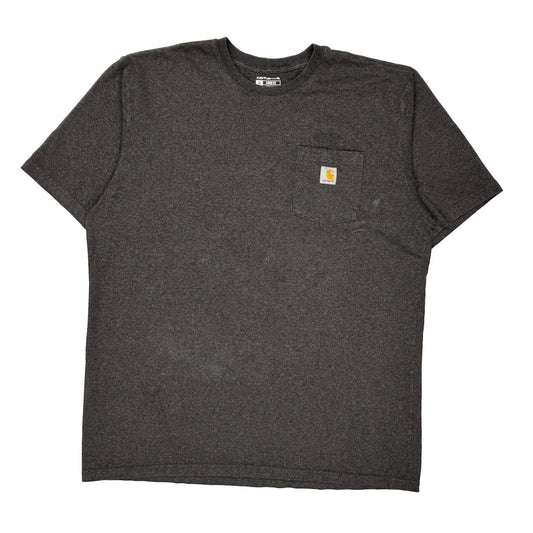 Carhartt T-Shirt - XL Grey Cotton
