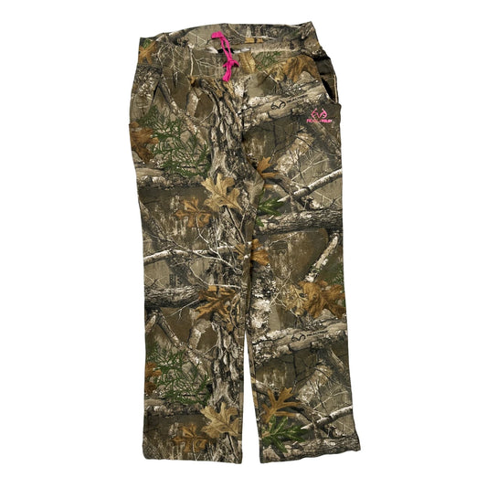 Realtree Camo Joggers - Large Camo Cotton Blend