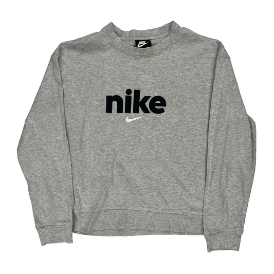 Nike Sweatshirt - Medium Grey Cotton
