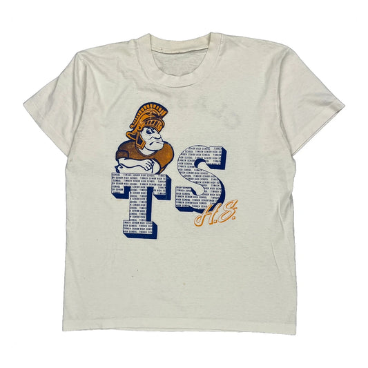 Class Of 91 Unbranded College T-Shirt - Medium Blue Cotton