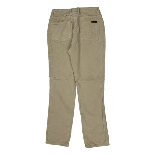 Vintage Guess Cord Trousers - 28″ Waist Beige Cotton