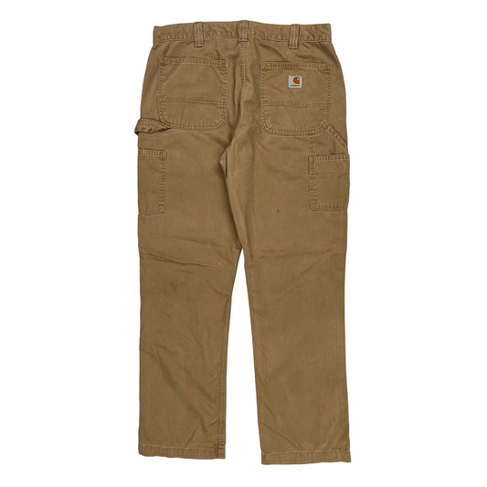 Carhartt Carpenter Trousers - 32W 32L Brown Cotton