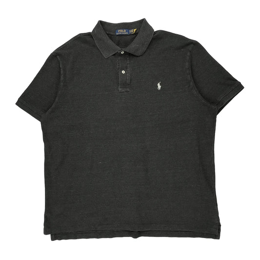 Polo By Ralph Lauren Polo Shirt - 2XL Black Cotton