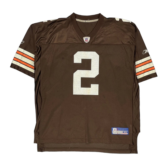Cleveland Browns Reebok Nfl Jersey - XL Brown Polyester