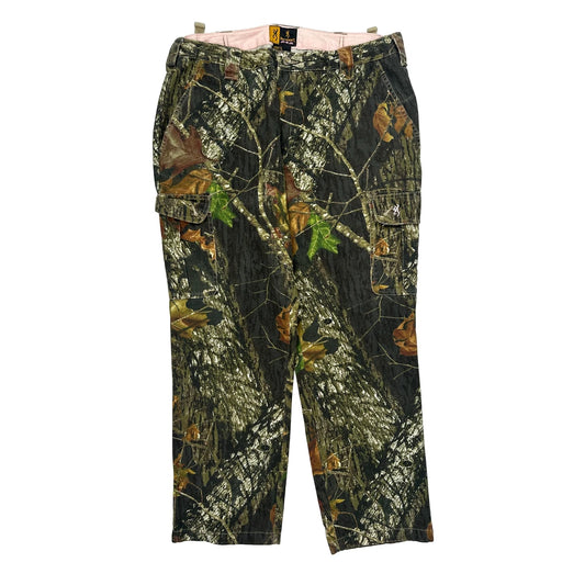 Browning Camo Cargo Trousers - XL Camo Cotton Blend
