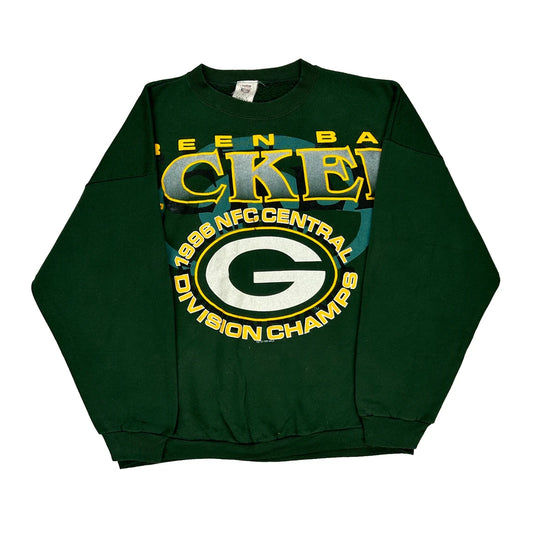 Made In Usa Green Bay Packers Game Nfl Sweatshirt - 2XL Green Cotton Blend