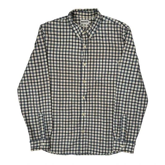Vintage Timberland Shirt - XL Blue Cotton