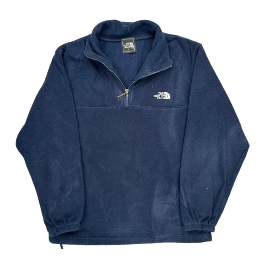 The North Face Fleece - Large Navy Polyester