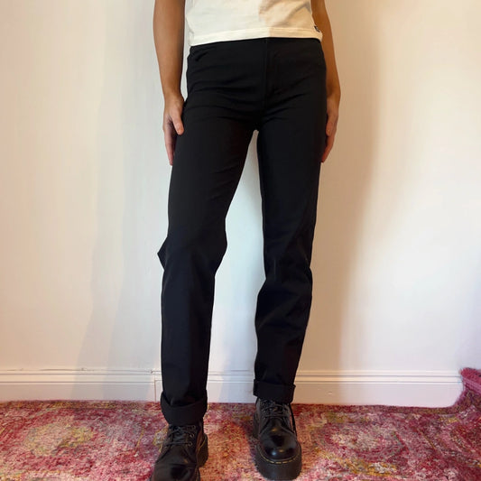 Vintage black Versace Jeans Couture Trousers - womens 26" waist