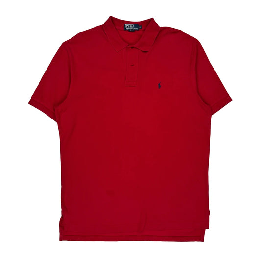 Polo By Ralph Lauren Polo Shirt - XL Red Cotton