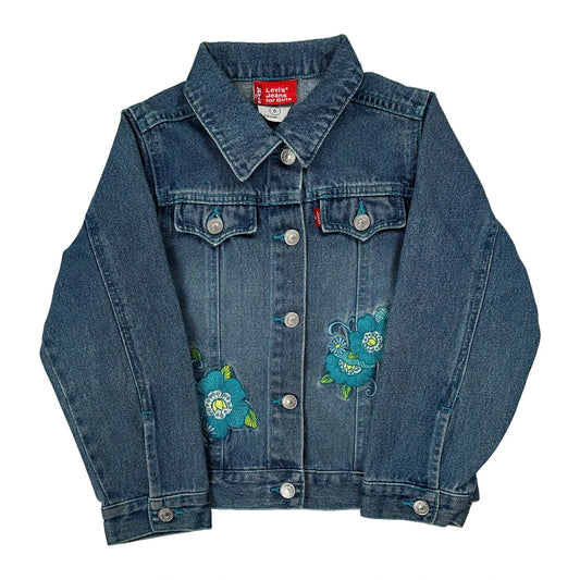 Vintage Age 6 Levis Denim Jacket - Small Blue Denim