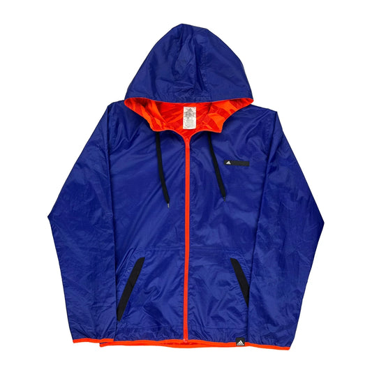 Reversible Adidas Jacket - Medium Blue Polyester