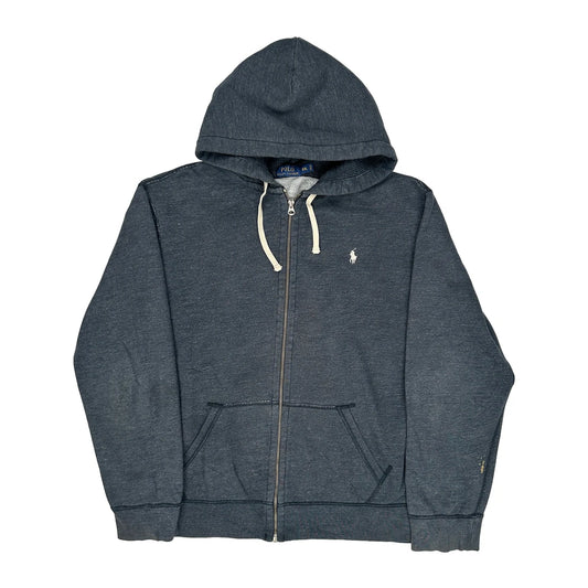 Polo By Ralph Lauren Hoodie - 2XL Grey Cotton