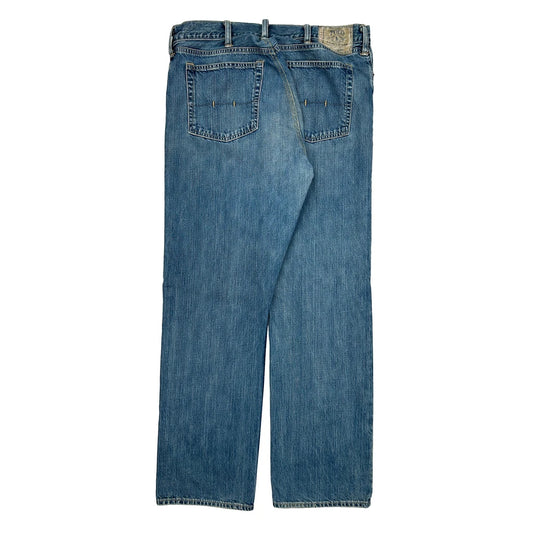 Polo By Ralph Lauren Jeans - 34W 30L Blue Cotton