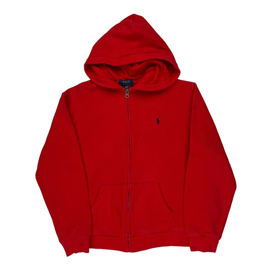 Polo By Ralph Lauren Hoodie - XL Red Cotton