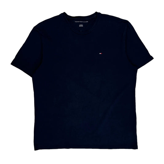Vintage Tommy Hilfiger T-Shirt - XL Navy Cotton