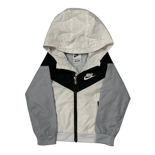 Age 2 Nike Windbreaker - 2XS White Polyester