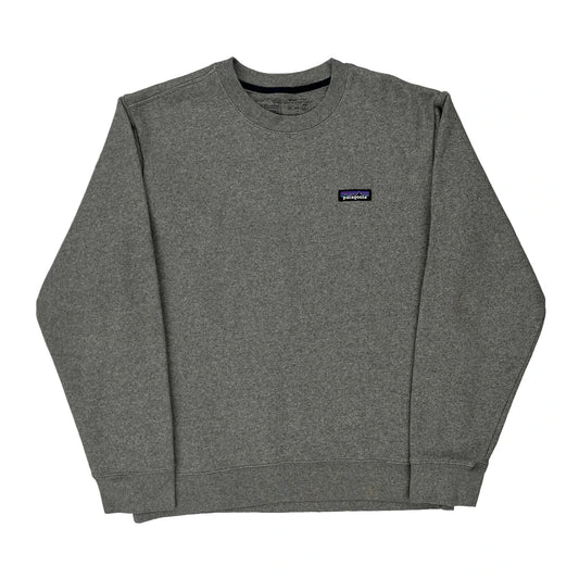 Patagonia Sweatshirt - Medium Grey Cotton Blend