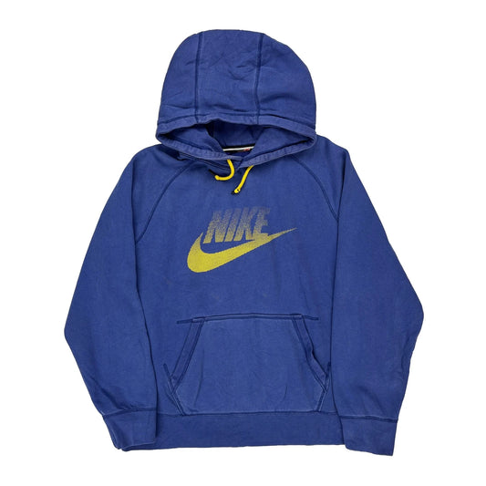 Nike Logo Nike Hoodie - XL Blue Cotton