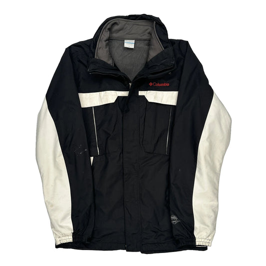 Columbia Ski Jacket - Medium Black Polyester