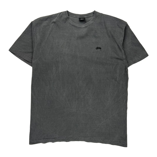 Stussy T-Shirt - 2XL Grey Cotton