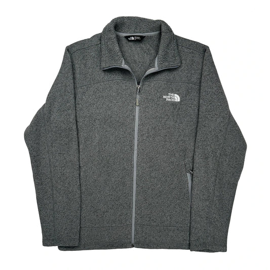 The North Face Fleece - Large Grey Polyester
