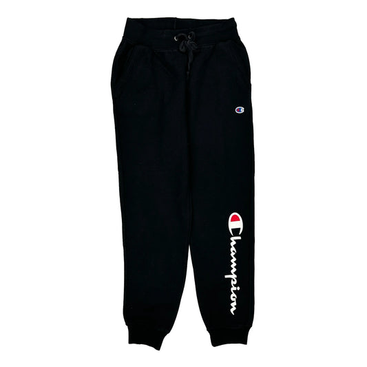 Champion Joggers - Small Black Polyester Blend