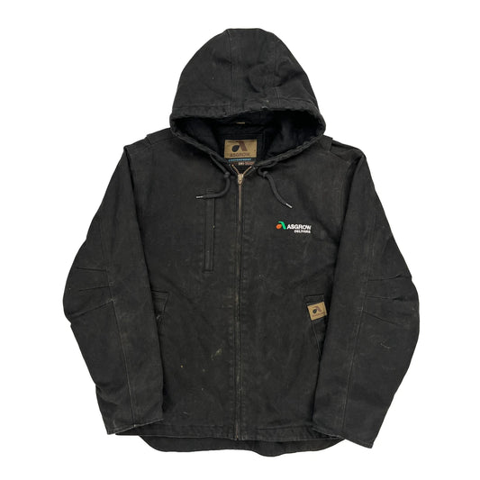 Asgrow Jacket - Medium Black Cotton Blend