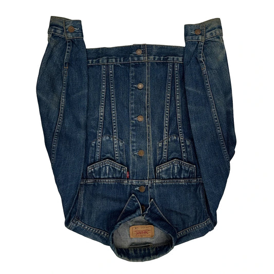 Levis Denim Jacket - Small Blue Denim
