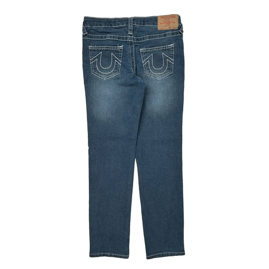 Age 10 True Religion Slim Jeans - Medium Blue Denim